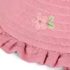 Palarie de soare din bumbac organic - Pink Blush - Little Dutch