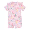 Costum de baie intreg cu maneca scurta - protectie UV 40+ - Dreamy Mermaid - Little Dutch