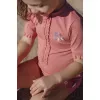 Costum de baie intreg cu maneca scurta - protectie UV 40+ - Dreamy Pink Sparkle - Little Dutch