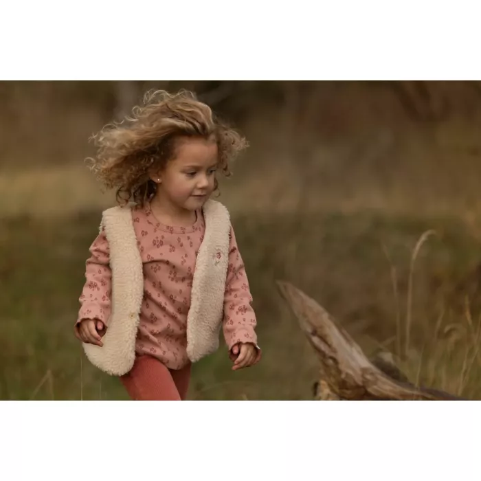 Bluza din tricot cu volane - Safari Friends - Safari Bloom - Little Dutch