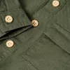 Camasa/Jacheta din bumbac organic - Deep olive - Safari Friends - Little Dutch