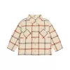 Camasa/Jacheta din bumbac organic - Safari Check - Safari Friends - Little Dutch