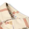 Camasa/Jacheta din bumbac organic - Safari Check - Safari Friends - Little Dutch