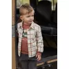 Camasa/Jacheta din bumbac organic - Safari Check - Safari Friends - Little Dutch