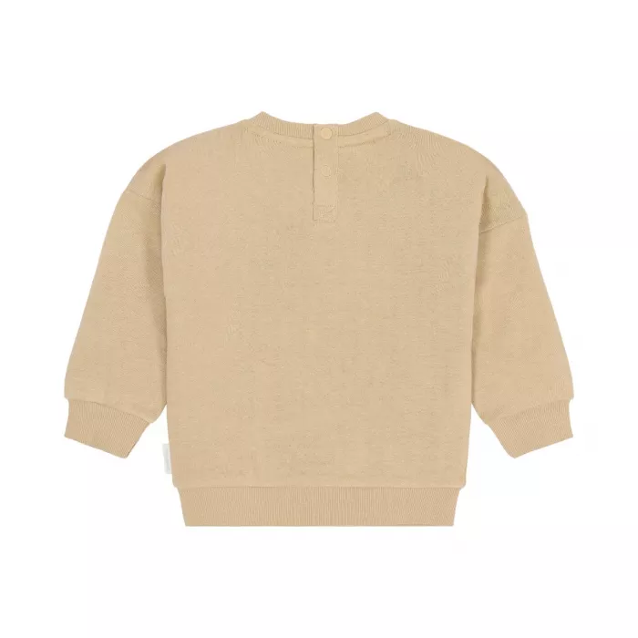 Bluza din bumbac organic  - Safari Friends - Warm Taupe - Little Dutch