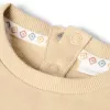 Bluza din bumbac organic  - Safari Friends - Warm Taupe - Little Dutch