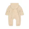 Salopeta din material teddy - Sand Flowers - Safari Friends - Little Dutch