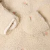 Salopeta din material teddy - Sand Flowers - Safari Friends - Little Dutch