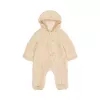 Salopeta captusita din material teddy - Sand Paws - Safari Friends - Little Dutch