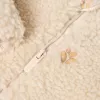 Salopeta captusita din material teddy - Sand Paws - Safari Friends - Little Dutch