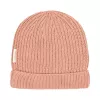 Caciula tricotata din bumbac organic - Safari Friends - Deep Pink - Little Dutch