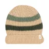 Caciula tricotata din bumbac organic - Safari Friends - Warm Taupe - Little Dutch