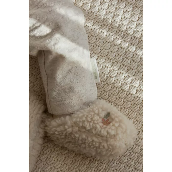 Botosei din material teddy - Sand Flowers - Little Dutch