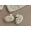 Botosei din material teddy - Sand Flowers - Little Dutch