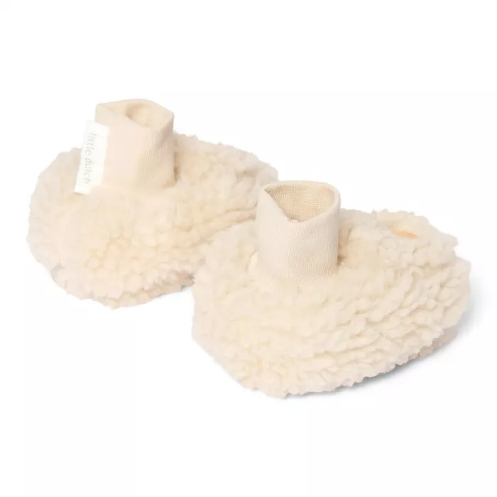 Botosei din material teddy - Sand Paws - Little Dutch