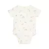 Body cu maneca scurta din bumbac organic - Little Safari - Safari Friends - Little Dutch