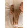 Cardigan din bumbac organic - Safari Friends - Soft Tan - Little Dutch