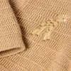 Cardigan din bumbac organic - Safari Friends - Soft Tan - Little Dutch