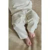 Pantaloni din bumbac organic - Safari Friends - Vanilla melee - Little Dutch