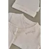 Pantaloni din bumbac organic - Safari Friends - Vanilla melee - Little Dutch