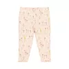 Pijama din bumbac organic - Safari Flamingo - Deep pink - Little Dutch