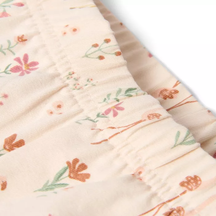 Pijama din bumbac organic - Safari Flamingo - Deep pink - Little Dutch