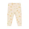 Pijama din bumbac organic - Safari Lion - Soft Tan - Little Dutch