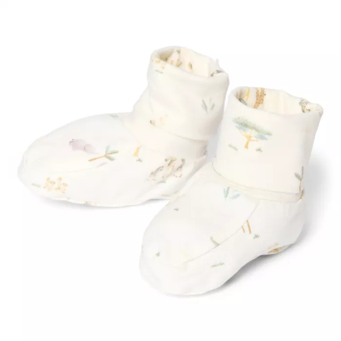 Botosei din bumbac organic - Safari Friends - Little Safari - Little Dutch