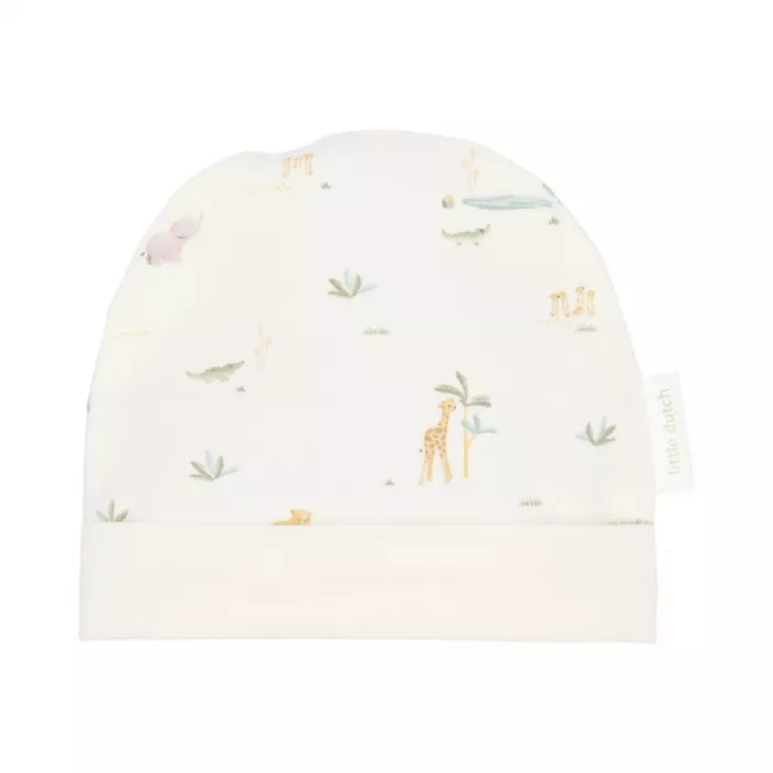 Caciulita din bumbac organic - Safari Friends - Little Safari - Little Dutch