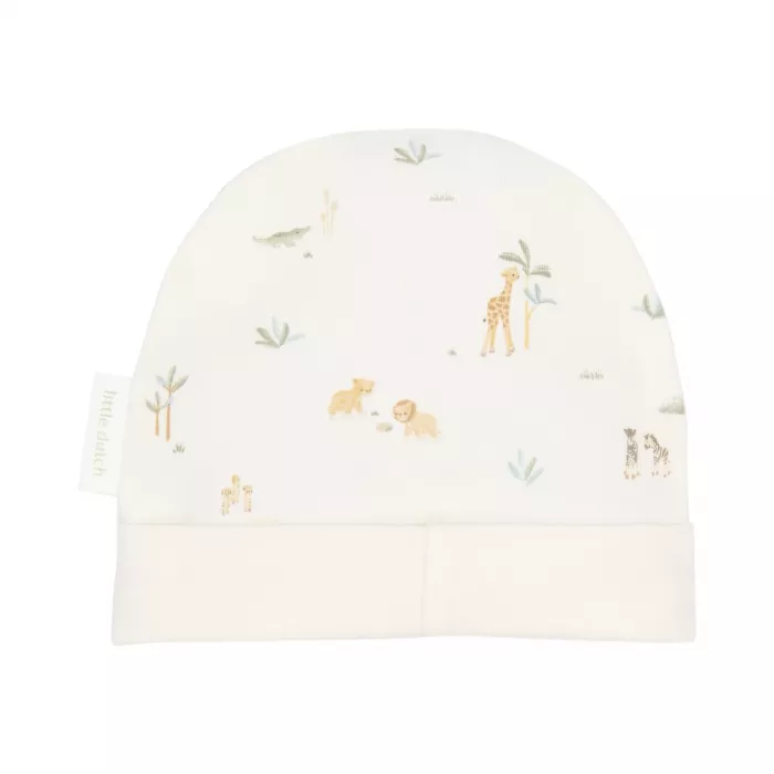 Caciulita din bumbac organic - Safari Friends - Little Safari - Little Dutch