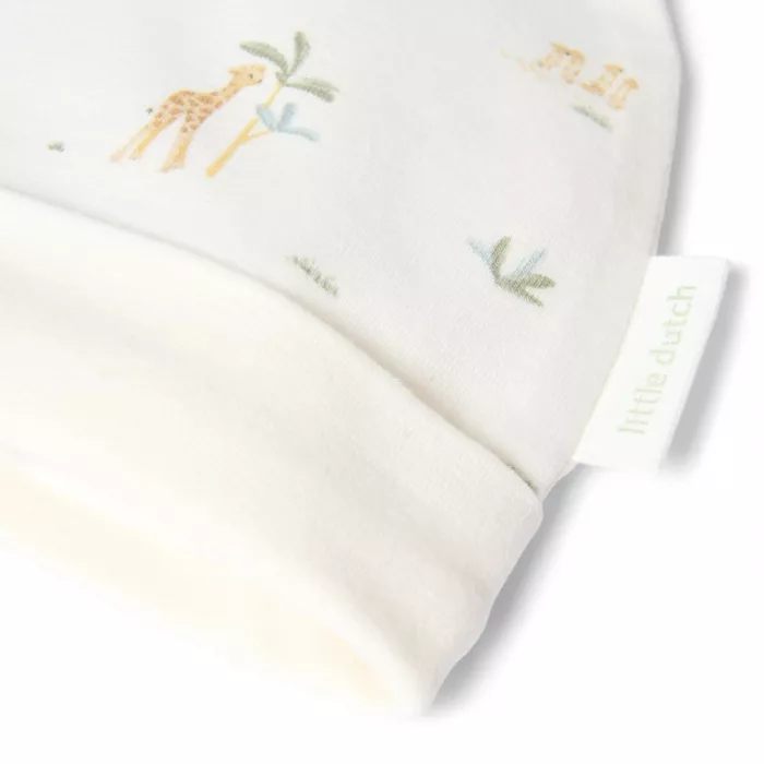 Caciulita din bumbac organic - Safari Friends - Little Safari - Little Dutch