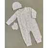 Manusi din bumbac organic pentru bebelusi - Safari Friends - Little Safari - Little Dutch