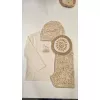 Set cadou pentru bebelusi - Beige - Safari Friends - Little Dutch