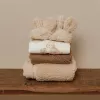 Cardigan tricotat petrecut din mix de lana pentru bebelusi - Brown - Little Dutch Cardigan tricotat petrecut din mix de lana pentru bebelusi - Brown - Little Dutch