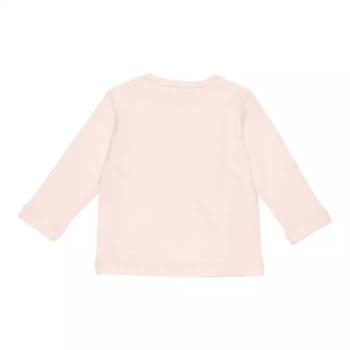 Tricou cu maneca lunga - Bunny Butterfly Pink - Little Dutch