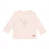 Tricou cu maneca lunga - Bunny Butterfly Pink - Little Dutch