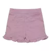 Pantaloni scurti cu volanase din bumbac organic - Mauve - Little Dutch