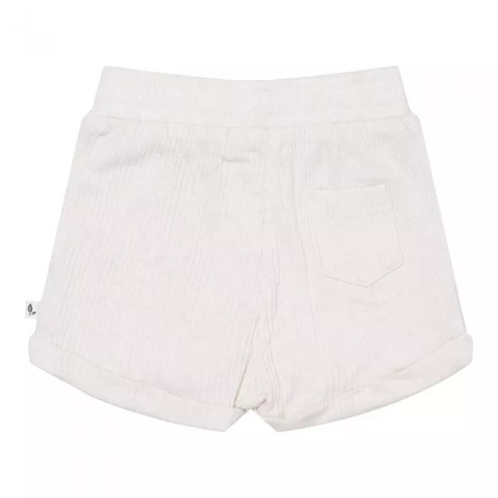 Pantaloni scurti din bumbac organic - Sand - Little Dutch