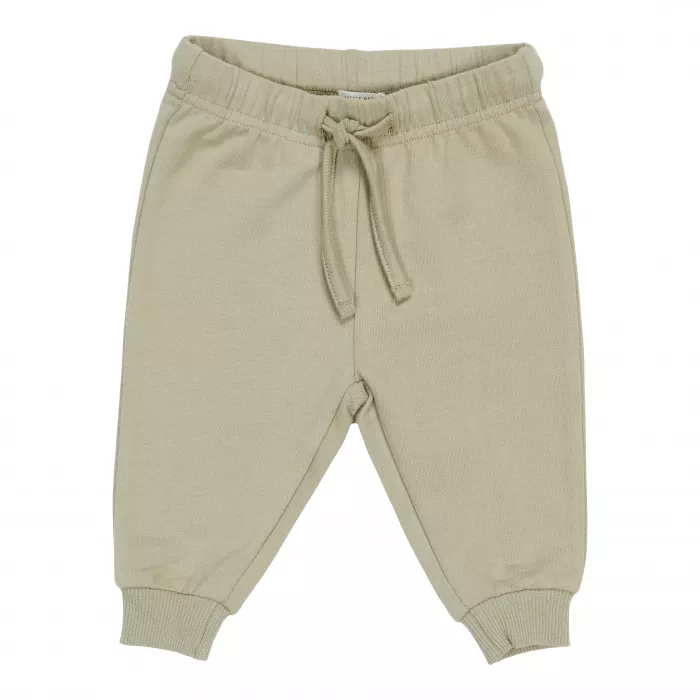 Pantaloni din bumbac organic - Green - Vintage Sunny Stripes - Little Dutch