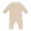 Salopeta tricotata pentru bebelusi - Sand -  Little Goose - Little Dutch