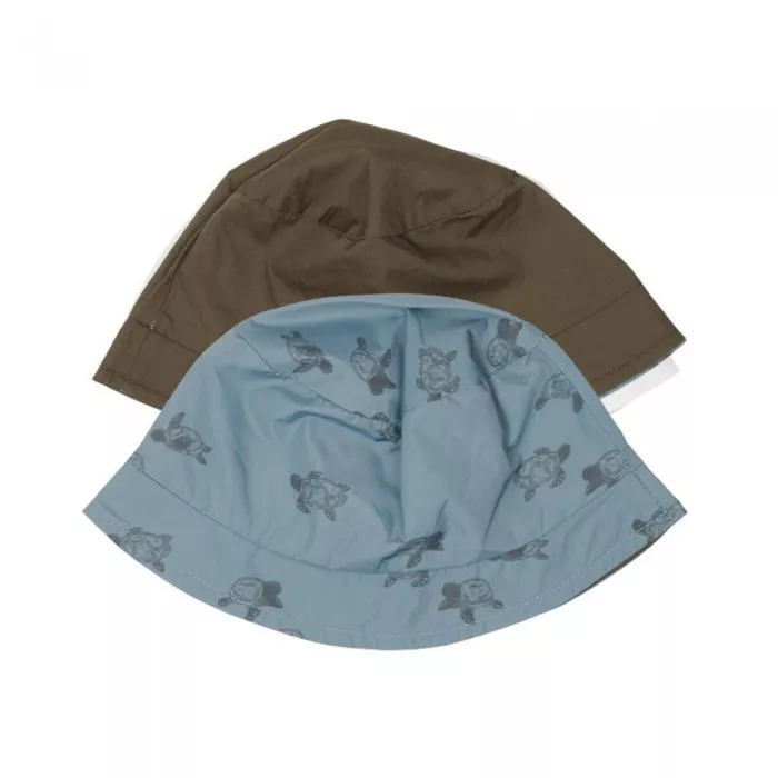 Palarie de soare reversibila - Turtle Island Olive - Little Dutch Palarie de soare reversibila - Turtle Island Olive - Little Dutch