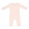 Salopeta din bumbac organic pentru bebelusi - Pink - Little Dutch