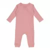 Salopeta din bumbac organic pentru bebelusi - Vintage Pink - Little Dutch