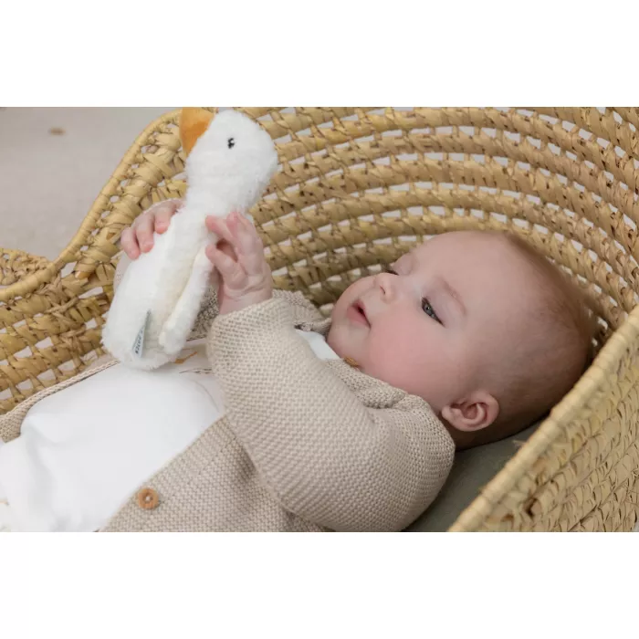 Cardigan tricotat pentru bebelusi - Sand - Little Goose - Little Dutch