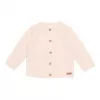 Cardigan tricotat pentru bebelusi - Pink - Flowers & Butterflies - Little Dutch