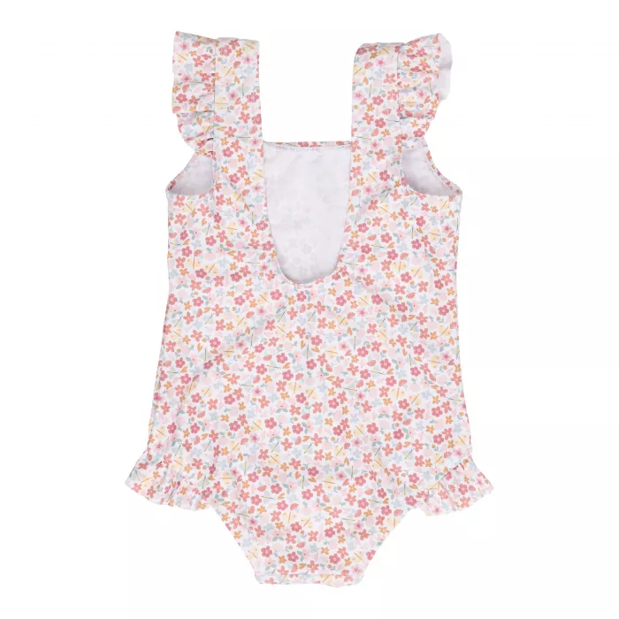 Costum de baie intreg cu protectie UV 50+ - Summer Flowers - Little Dutch