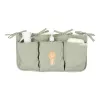 Organizator din bumbac organic pentru patut - Safari Leo - Little Dutch