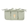 Organizator din bumbac organic pentru patut - Safari Leo - Little Dutch