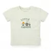 Tricou din bumbac organic - Farm Green - Little Dutch