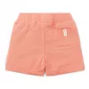 Pantaloni scurti din bumbac organic- Little Farmer Red - Little Dutch